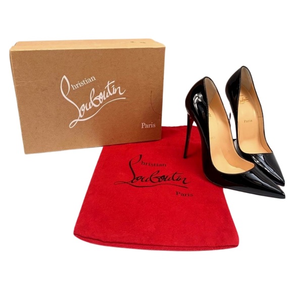 louboutin black heels red bottom